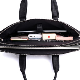 Мужская сумка, кожа, MIRONPAN 53823 Черный  фото 6