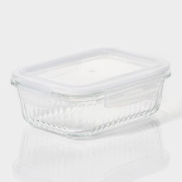 Контейнер для еды Доляна Basic, 640 мл, 1712.56.3 см, прямоугольный, жаропрочного стекло, прозрачный  фото 3