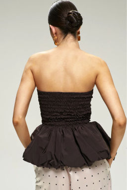 Топ-корсет с баской Choco