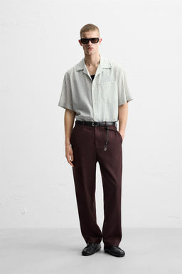 CREASED JACQUARD SHIRT