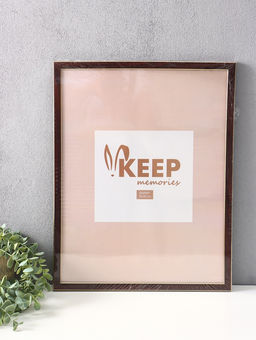 Фоторамка для фото 35×45 см Keep memories, Elysian, пластик, красное дерево с золотом