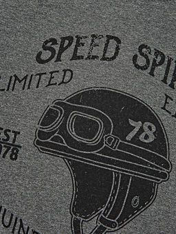 Лонгслив для мальчика с принтом UD 4832 графит - Mini maxi фото 4