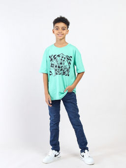 CRB wear / CSJB 64038-37-435 Футболка для мальчика,зеленый/Ex.Cherubino  фото 2