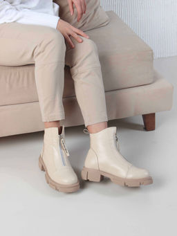 Ботинки 330.21074ka. Бежевый капучино/Байка