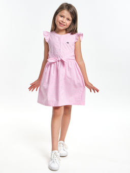 Платье в клетку UD 4702 розовый - Mini maxi фото 6