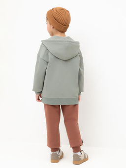 КР 400447/коричневый брюки для мал