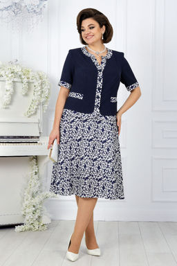 Платье Ninele 7431-Р темно-синий - Mira fashion фото 2547