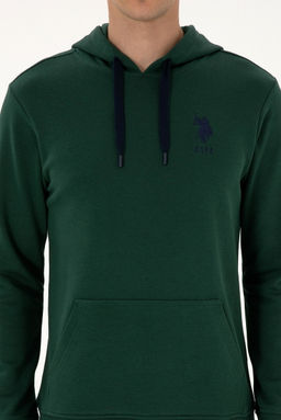 Erkek Koyu Ye_il Basic Sweatshirt Sepette S_rpriz _ndirim - U.s. polo assn фото 6