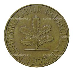 10 пфеннигов 1973 года J Германия
