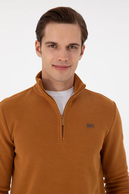 Мужской базовый свитшот кокосового цвета Неожиданная скидка в корзине - U.s. polo assn фото 2