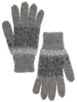 Перчатки женские "Снежинка с зигзагом" 5322-5