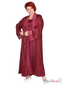 Халат Модель №1273 размеры 44-84 - Plusmoda фото 4