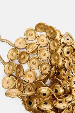 METAL APPLIQU_ BUCKET BAG - Zara фото 9