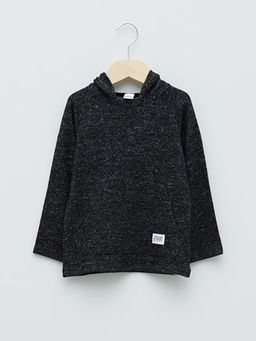 Uzun Kollu Erkek Bebek Hoodie