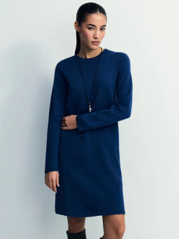 Вязаное платье мини / Zarina