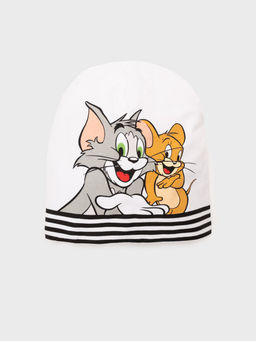 Шапка детская PlayToday Tom and Jerry из хлопка и эластана в ассортименте  фото 3