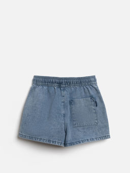 ACOOLA / Шорты джинсовые детские для девочек Meleis синий  фото 2