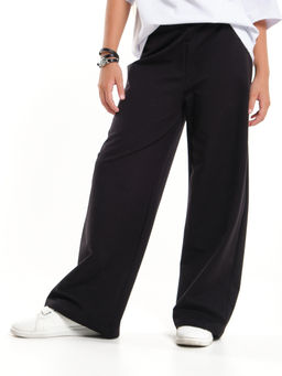 Брюки палаццо синие школьные штаны детская одежда девочке 22-7325 синий - Mini maxi фото 12