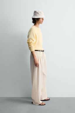 TEXTURED COTTON JUMPER - Zara фото 13