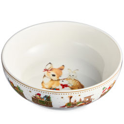 НАБОР ПОСУДЫ LEFARD C НОВЫМ ГОДОМ 3 ПР.: САЛАТНИК 800 МЛ, ТАРЕЛКА 19 СМ, КРУЖКА 400 МЛ (КОР=8НАБ.)  фото 15