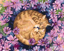 ФРЕЯ PNB/PL-049 Набор для раскрашивания по номерам 50 х 40 см Ласковые объятия