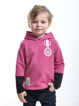 Толстовка с капюшоном UD 0337 слива - Mini maxi фото 9