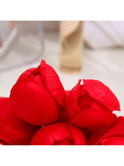 Тюльпаны мыльные красные, набор 50 шт.