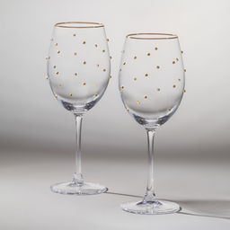 НАБОР БОКАЛОВ ДЛЯ ВИНА GOLDY ИЗ 2 ШТ. 540 МЛ - Lefard фото 2
