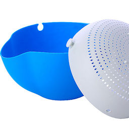 RE627 Дуршлаг с миской 2 в 1 с ручкой (х20) - Mayer&boch фото 3