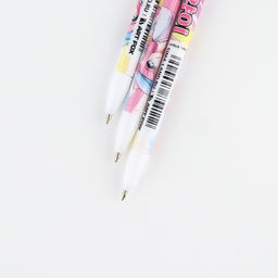 Цена за 10 шт. Ручка пластик шариковая, синяя паста, 0,5 мм Кавай - Artfox фото 6