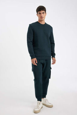 Спортивные штаны с эластичными штанинами и карманами-карго стандартного кроя - Defacto фото 2