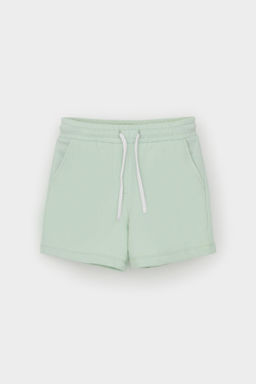 Шорты Crockid КР 400417-1 пастельно-зеленый футер  фото 5