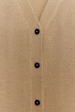 PLAIN KNIT WAISTCOAT TOP - Zara фото 7