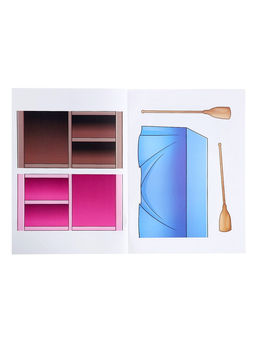 Книга - домик «Академия ужасов», 100 наклеек, вырезалки, двусторонний скотч