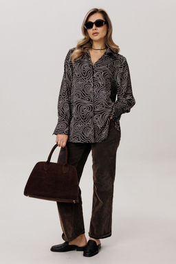 Рубашка ANELLI 1668 круги на воде фото 2