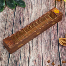 Подставка под благовония «Слоны», 25×4×4 см, дерево