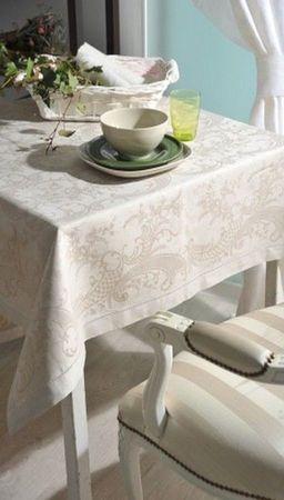 Скатерть Премиум Кружева 140*170 см. п/лен