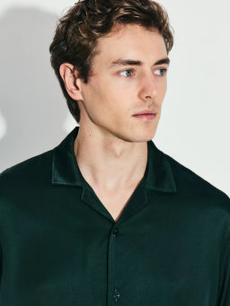 Сатиновая рубашка relax fit / Zarina