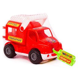 КонсТрак - пожарная команда, автомобиль (в сеточке) - Полесье фото 6