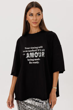 Блуза Lars Style 1123 черный