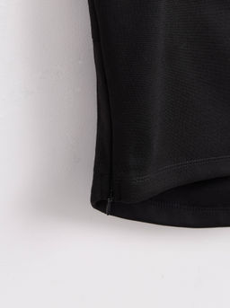 CONTE Фактурный укороченный топ LD 1624 black
