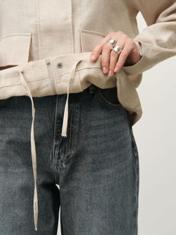 Жакет женский КЛ-7725-ИЛ23 бежевый