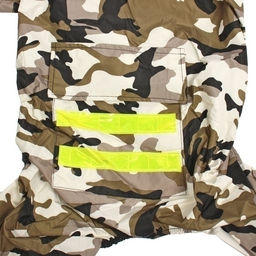 Дождевик для крупных пород собак "KOMFORT", принт хаки, р 4XL