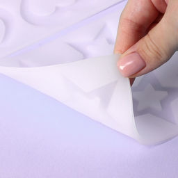 Формы для шоколада, набор 3 шт., 8 ячеек, силикон, 21?11?0.3 см, прозрачные