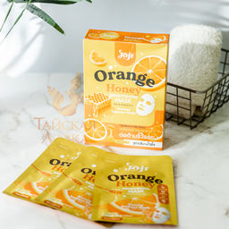 Маска для Лица Тканевая Осветляющая Апельсин и Мед JOJI
30 гр фото 7