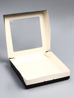 Цена за 20 шт. Коробка подарочная складная с окном Лучший из лучших, 20?20?4 см