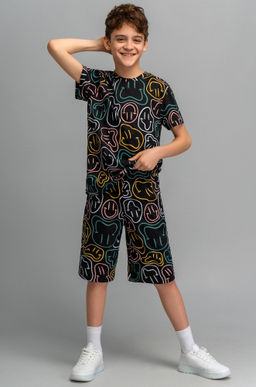 Хлопковый костюм для мальчика Happyfox