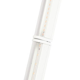 ULI-P21-24W/SPSB IP40 WHITE Светильник для растений светодиодный линейный, 872мм, выкл. на корпусе. Алюминий. Спектр для рассады и цветения. TM Uniel