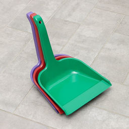 Цена за 2 шт. Совок для мусора с ручкой СибПолимер, пластик, 30×23×24 см, МИКС