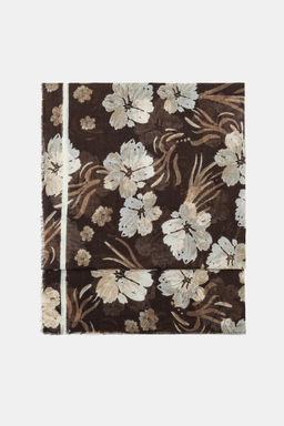 FLORAL PRINT SCARF - Zara фото 5